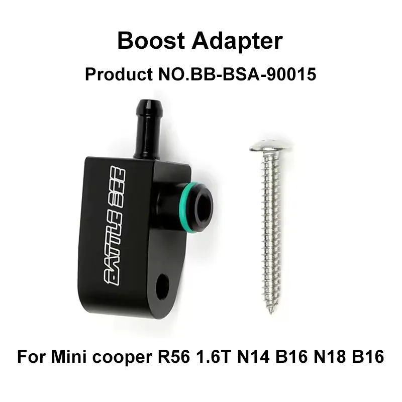 Turbo Boost Tap Vacuum Adapter For BMW MINI N14B16 N18B16 1.6T Engine Battle Bee Aluminum Alloy Boost Sensor Gauge BB-BSA-90015
Turbo Boost Tap Vacuum Adapter For BMW MINI N14B16 N18B16 1.6T Engine Battle Bee Aluminum Alloy Boost Sensor Gauge BB-BSA-90015