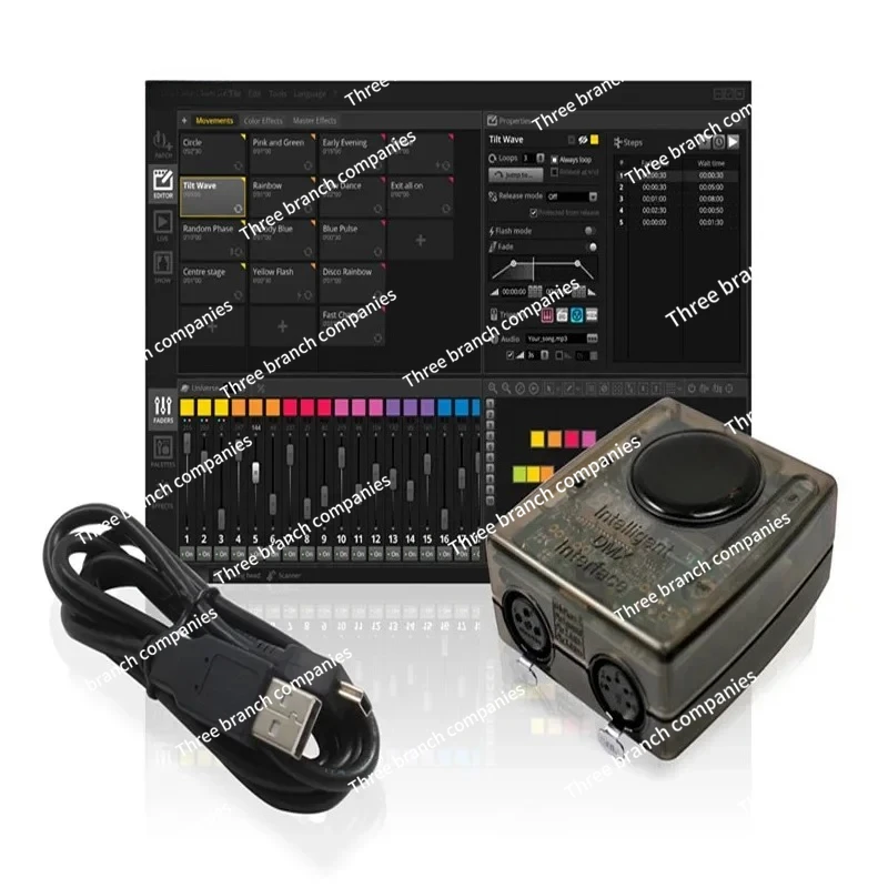 Компьютерный программный контроллер освещения сцены DVC4 GZM Daslight USB-соединение Win/Mac System
Компьютерный программный контроллер освещения сцены DVC4 GZM Daslight USB-соединение Win/Mac System