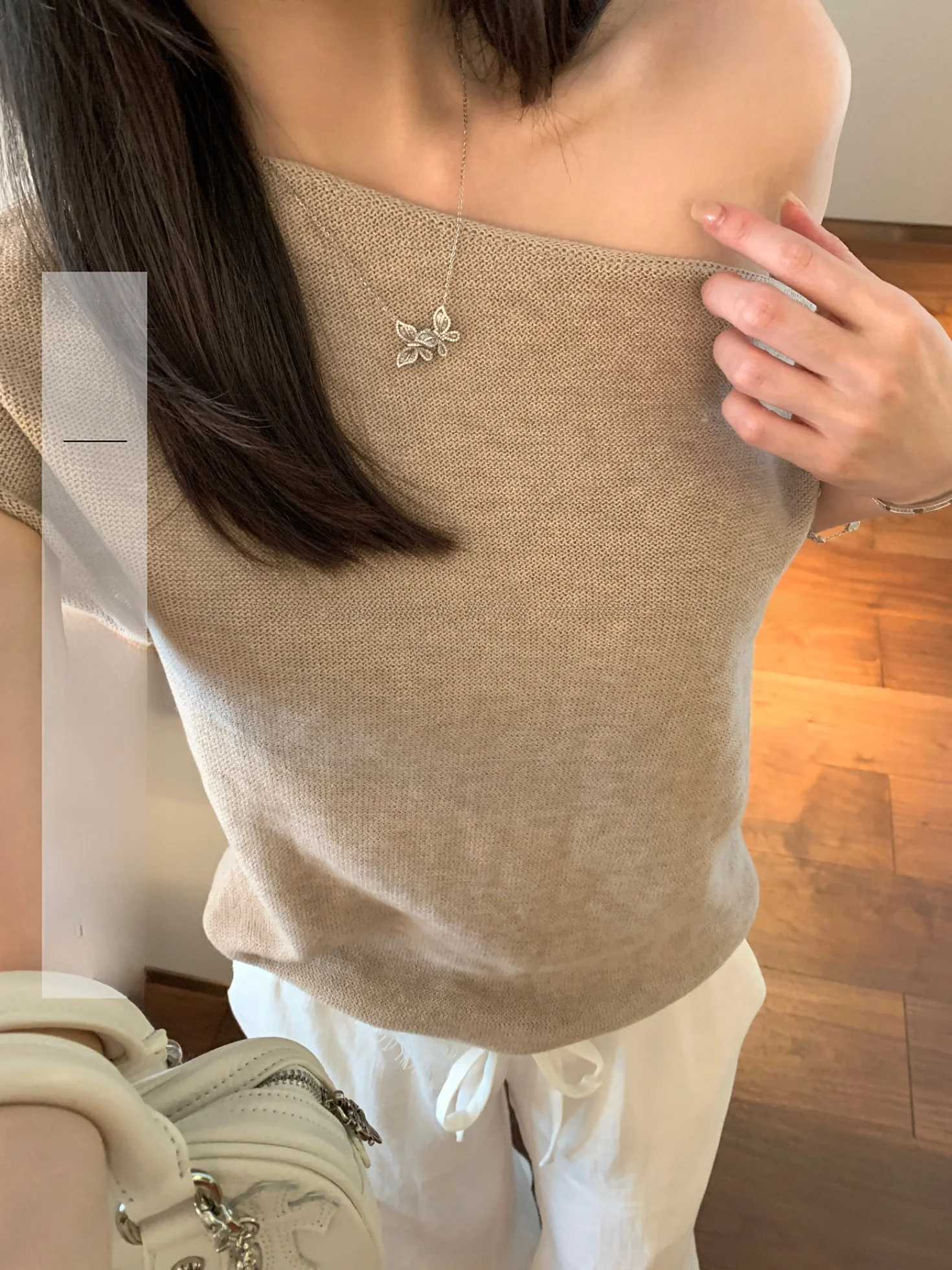 Ego Studio Knitted Off-oulder Top Women's Simple Faion Design Loose Lazy ort Sve T Polyester Nylon Wool Blend Summer
Ego Studio Knitted Off-oulder Top Women's Simple Faion Design Loose Lazy ort Sve T Polyester Nylon Wool Blend Summer