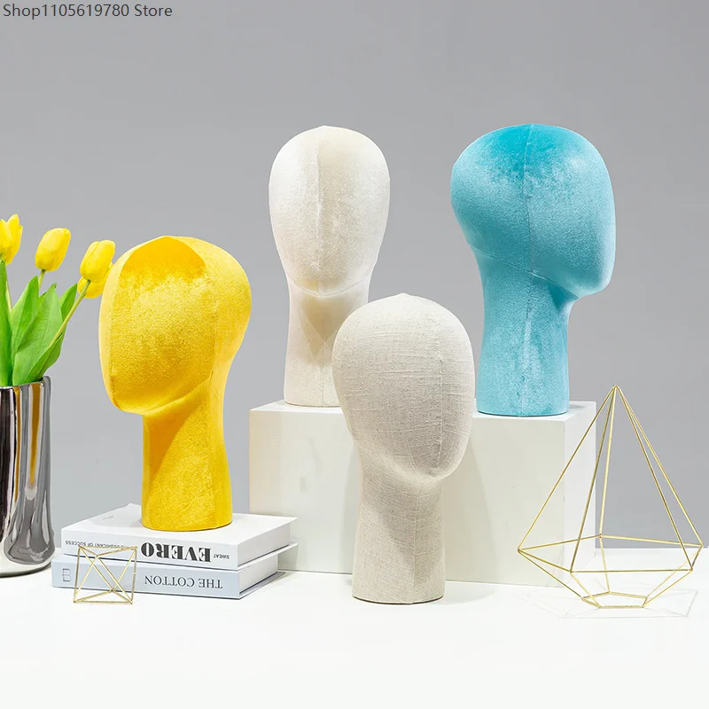 Velvet Mannequin Head Display Stand Wig Hat Glasses Scarf Jewelry Holder Headdress Cosplay Accessories Display Organizer Prop
Velvet Mannequin Head Display Stand Wig Hat Glasses Scarf Jewelry Holder Headdress Cosplay Accessories Display Organizer Prop