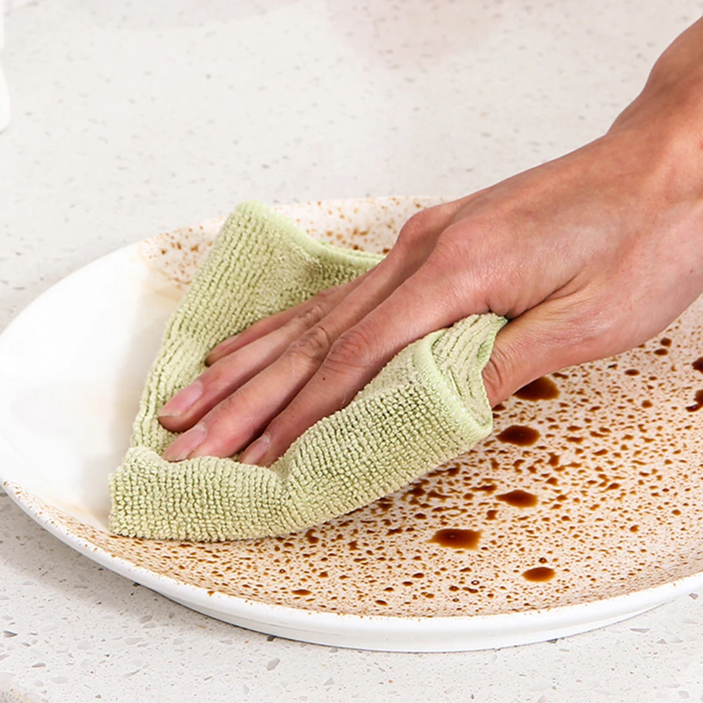 4pcs Microfiber Dish Cloths Absorbent Kitchen Cleaning Towels Thick Soft Water Absorbing Hand Towel For Dishes Pots Windows
4pcs Microfiber Dish Cloths Absorbent Kitchen Cleaning Towels Thick Soft Water Absorbing Hand Towel For Dishes Pots Windows