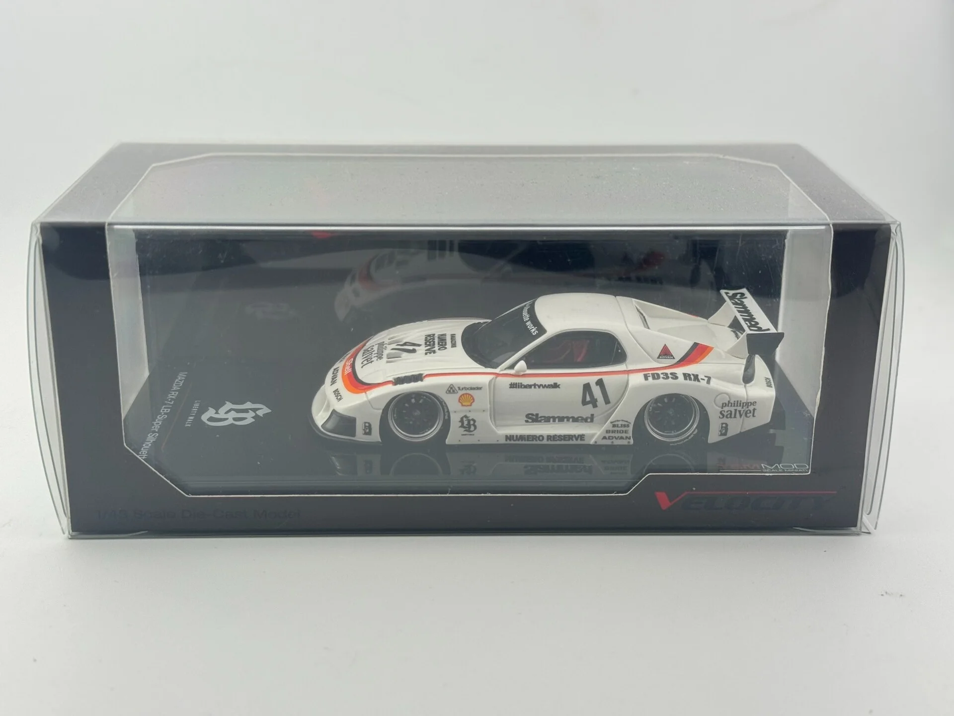 TSM 1/43 Scale Mazda RX-7 LB -Super Silhouette Car Model
TSM 1/43 Scale Mazda RX-7 LB -Super Silhouette Car Model