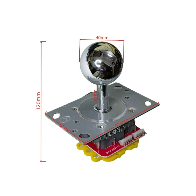 Arcade Game Joystick 5 Pin 10 Pin Fighting Stick Silver Pink Universal Gaming Accessory
Arcade Game Joystick 5 Pin 10 Pin Fighting Stick Silver Pink Universal Gaming Accessory