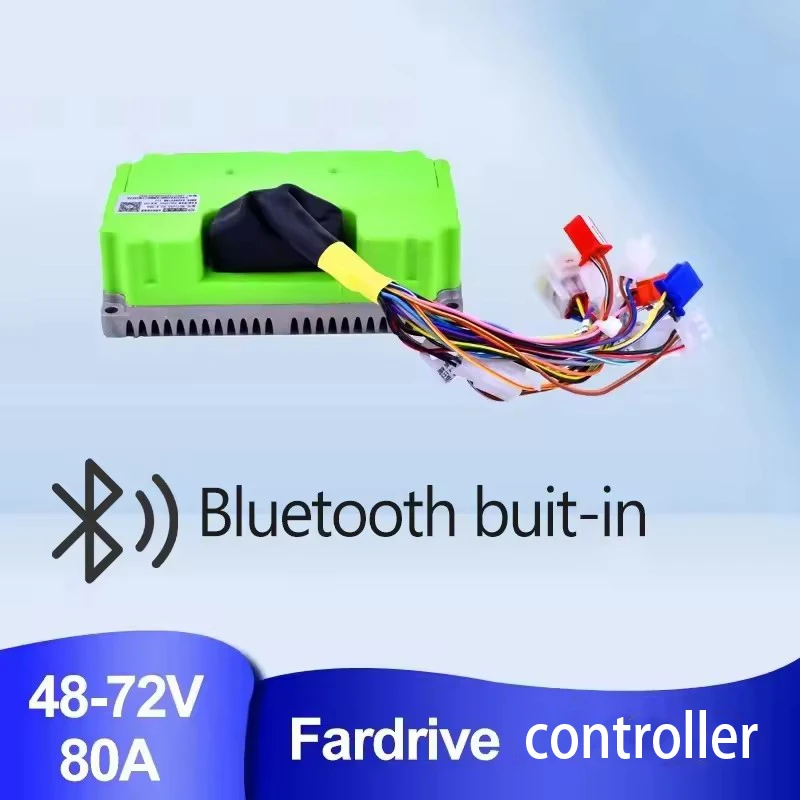 FarDrive Controller 48-72V 2000-3000W 80A Sine Wave Electric Motorcycle Scooter Controller Programming with Bluetooth
FarDrive Controller 48-72V 2000-3000W 80A Sine Wave Electric Motorcycle Scooter Controller Programming with Bluetooth