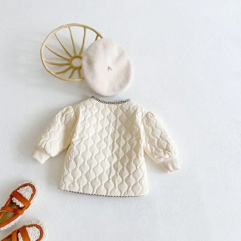 INS Winter Baby Girl Coat For 0-3Years Newborn Kids Long Sleeve V-Neck Double Side Wear Thicken Warm Jacket Outerwear Clothes
INS Winter Baby Girl Coat For 0-3Years Newborn Kids Long Sleeve V-Neck Double Side Wear Thicken Warm Jacket Outerwear Clothes