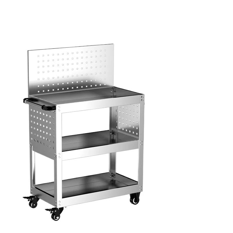 Stainless steel tool cart trolley multi-function auto repair three-layer maintenance storage mobile cabinet
Stainless steel tool cart trolley multi-function auto repair three-layer maintenance storage mobile cabinet