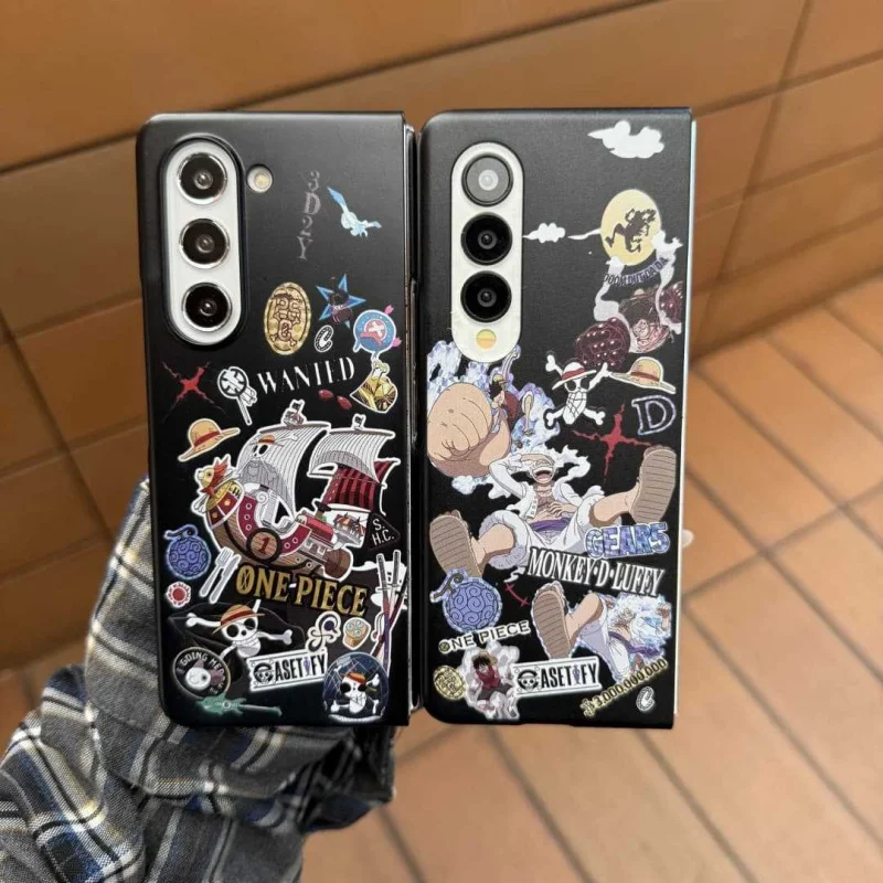 Cute 3D O-One P-Piece Luffy Zoro Folding flip Phone Case For Samsung Z Fold 2 3 4 5 zfold4 Z Fold 6 Anime Back shockproof Cover
Cute 3D O-One P-Piece Luffy Zoro Folding flip Phone Case For Samsung Z Fold 2 3 4 5 zfold4 Z Fold 6 Anime Back shockproof Cover