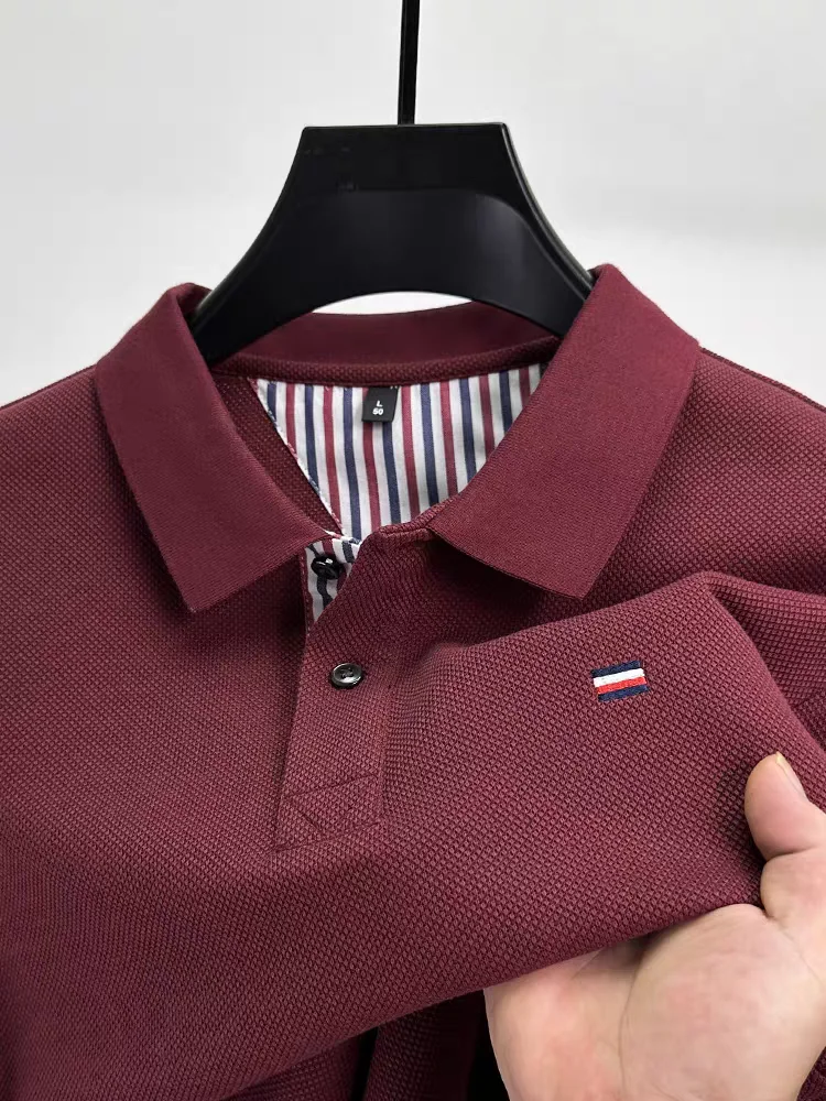 Мужская рубашка с длинными рукавами POLO весенний и осенний дизайнер новая мода классическая вышивка высококачественная хлопковая корейская футболка для отдыха
Мужская рубашка с длинными рукавами POLO весенний и осенний дизайнер новая мода классическая вышивка высококачественная хлопковая корейская футболка для отдыха