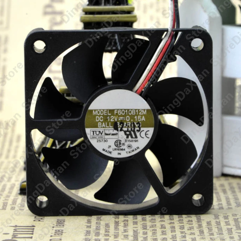 d 1PCS For AVC F6010B12M | DC12V 0.15A Ball Small Industrial Fan 60×60×10mm 6CM
d 1PCS For AVC F6010B12M | DC12V 0.15A Ball Small Industrial Fan 60×60×10mm 6CM