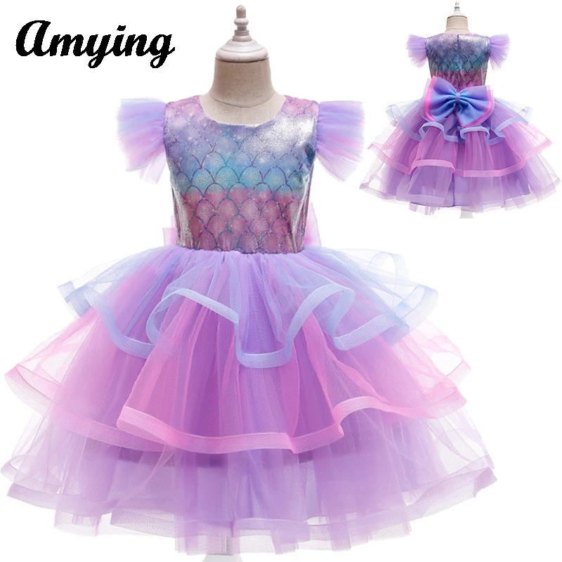 Girls Princess Dress Puffy Dress Children Party Mermaid Cosplay Anime Costume Kids Performance Mesh Lace Gown Dresses
Girls Princess Dress Puffy Dress Children Party Mermaid Cosplay Anime Costume Kids Performance Mesh Lace Gown Dresses