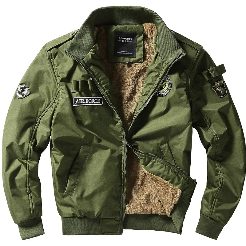 New Winter Men Fleece Warm Bomber Jackets Man Multiple Pockets Casual Cargo Jackets Male Thicker Parkas Fashion Tooling Coats 4X
New Winter Men Fleece Warm Bomber Jackets Man Multiple Pockets Casual Cargo Jackets Male Thicker Parkas Fashion Tooling Coats 4X