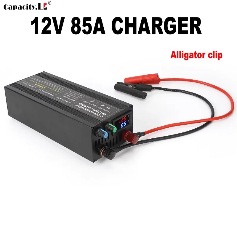 inventory12V lithium battery charger 14.6V 85A lithium iron phosphate battery adapter voltage and current adjustable
inventory12V lithium battery charger 14.6V 85A lithium iron phosphate battery adapter voltage and current adjustable