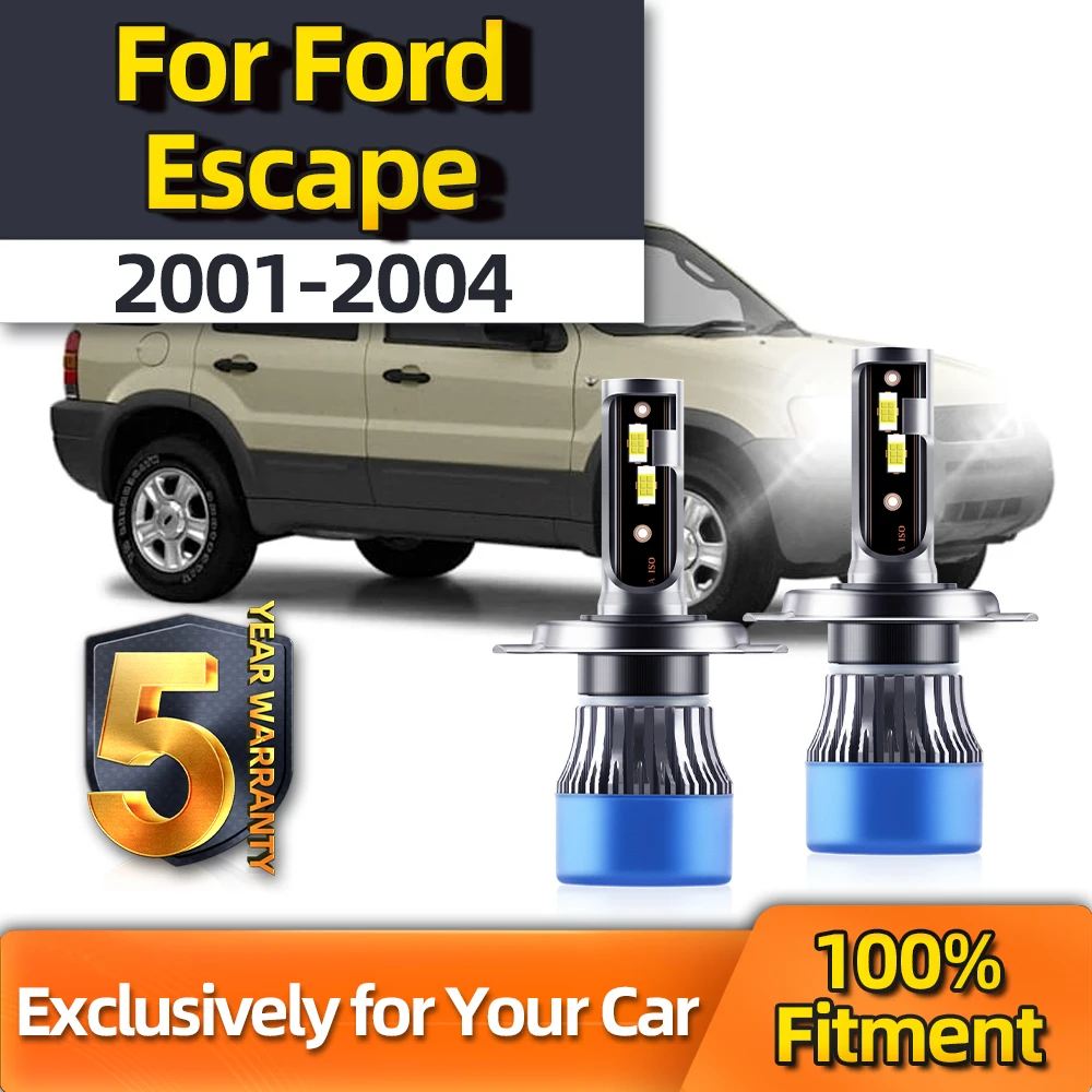Car Accessory High Low Combo H4 Plug-N-Play 12V 24V Bulb 300W 6000K Lighting Range For Ford Escape 2001 2002 2003 2004
Car Accessory High Low Combo H4 Plug-N-Play 12V 24V Bulb 300W 6000K Lighting Range For Ford Escape 2001 2002 2003 2004
