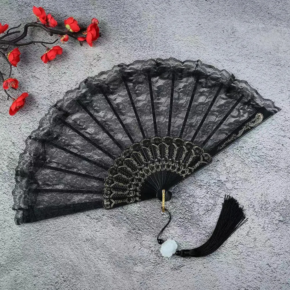 Elegant Vintage Hand Fan Multicolor Lace Wedding Party Bride Fan Chinese style Hanfu Accessories Photography Prop
Elegant Vintage Hand Fan Multicolor Lace Wedding Party Bride Fan Chinese style Hanfu Accessories Photography Prop