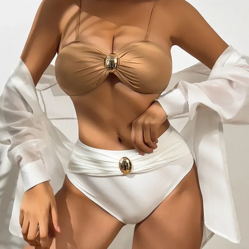 Bohemian Style Fashion New Split Two Piece Bikini Set Swimsuit High Waist Women's Multi Color Swimsuit
Bohemian Style Fashion New Split Two Piece Bikini Set Swimsuit High Waist Women's Multi Color Swimsuit