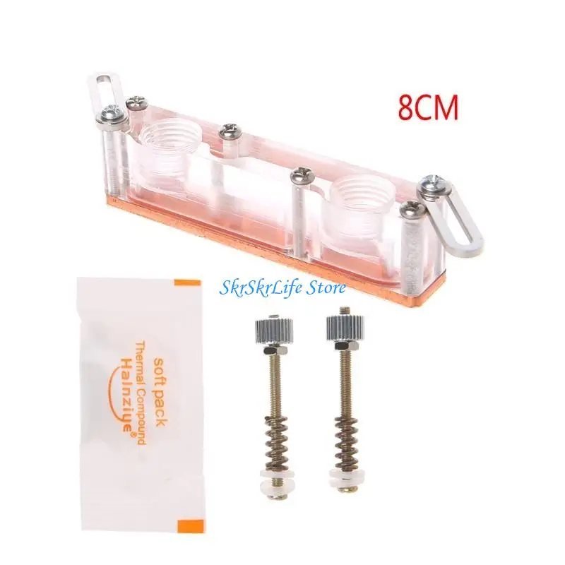 E65E GPU Water Block Water Cooling Cooler Base, Copper MOS Metal Water Cooling System Parts Kits for DIY Gamer with Waterw
E65E GPU Water Block Water Cooling Cooler Base, Copper MOS Metal Water Cooling System Parts Kits for DIY Gamer with Waterw