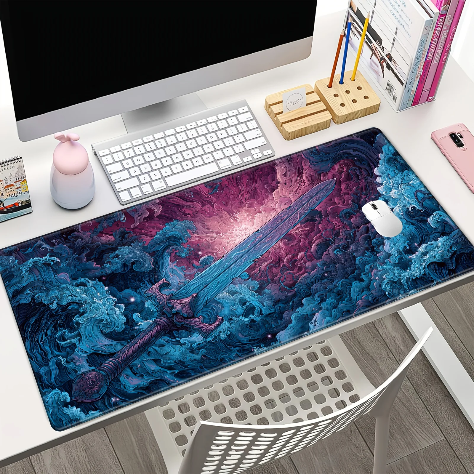 Sea Wave Vortex Sword Design Mouse Pad Desk Mat Gaming pad pc accessories keyboard mouse pads Office carpet Extended pad
Sea Wave Vortex Sword Design Mouse Pad Desk Mat Gaming pad pc accessories keyboard mouse pads Office carpet Extended pad