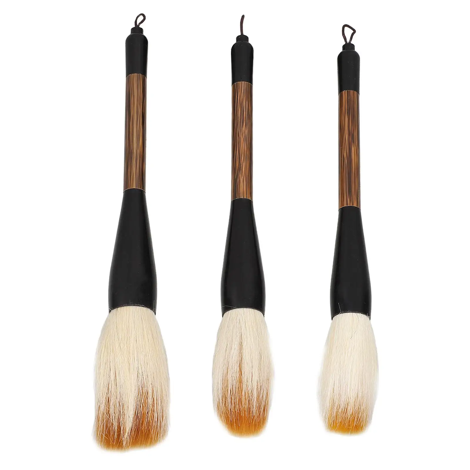 3 pcs Large Japanese Sumi Pen Writing Chinese Painting Chinese Paint Brush Durable Design Comfort Sumi Ink Brush Grip
3 pcs Large Japanese Sumi Pen Writing Chinese Painting Chinese Paint Brush Durable Design Comfort Sumi Ink Brush Grip