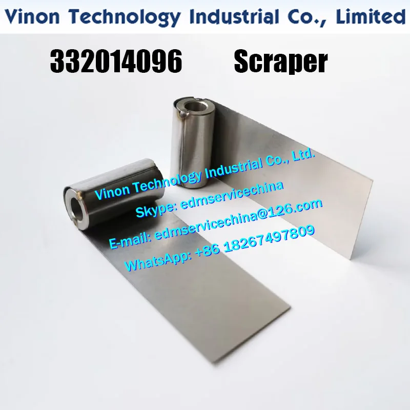(Price for 2 pcs) Scraper 332.0140.96 for Agiecharmilles CUT30P,CUT20P. Wire Evacuation Blade Cut for Ceramic Roller 332015168
(Price for 2 pcs) Scraper 332.0140.96 for Agiecharmilles CUT30P,CUT20P. Wire Evacuation Blade Cut for Ceramic Roller 332015168