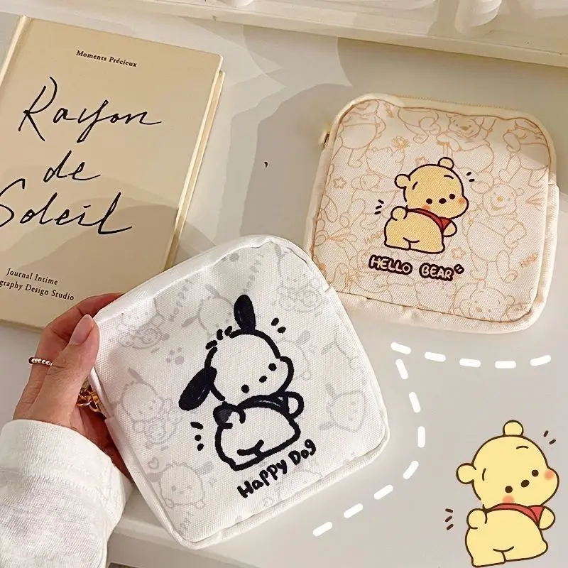 Pooh Bear Storage Bag Disney Dog Cartoon Cute Character Handheld Oxford Female Sanitary Towel Portable for Commuting Practical
Pooh Bear Storage Bag Disney Dog Cartoon Cute Character Handheld Oxford Female Sanitary Towel Portable for Commuting Practical