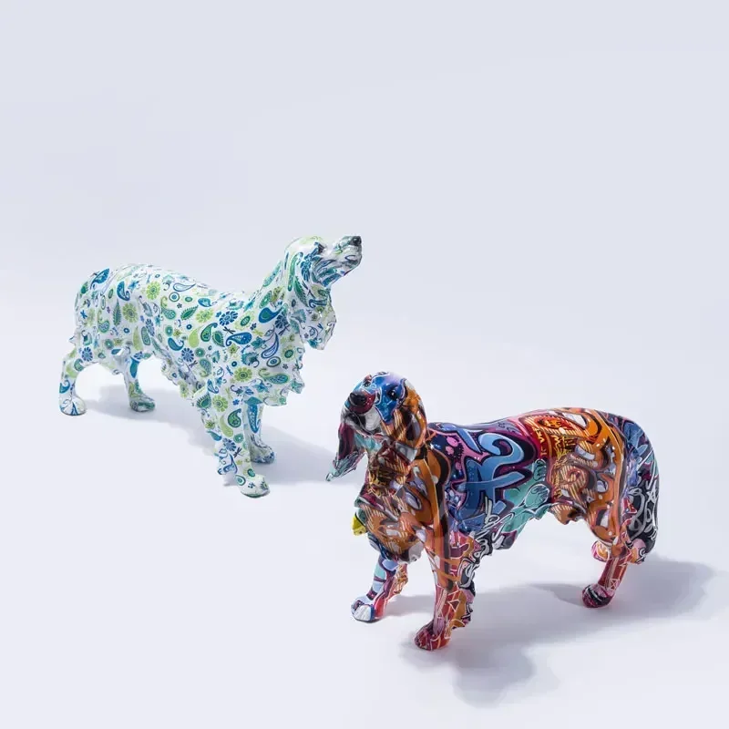 Colorful Art Design Water Transfer Golden retriever Ornaments Home Decorating Living Room Office Resin Crafts Decore
Colorful Art Design Water Transfer Golden retriever Ornaments Home Decorating Living Room Office Resin Crafts Decore