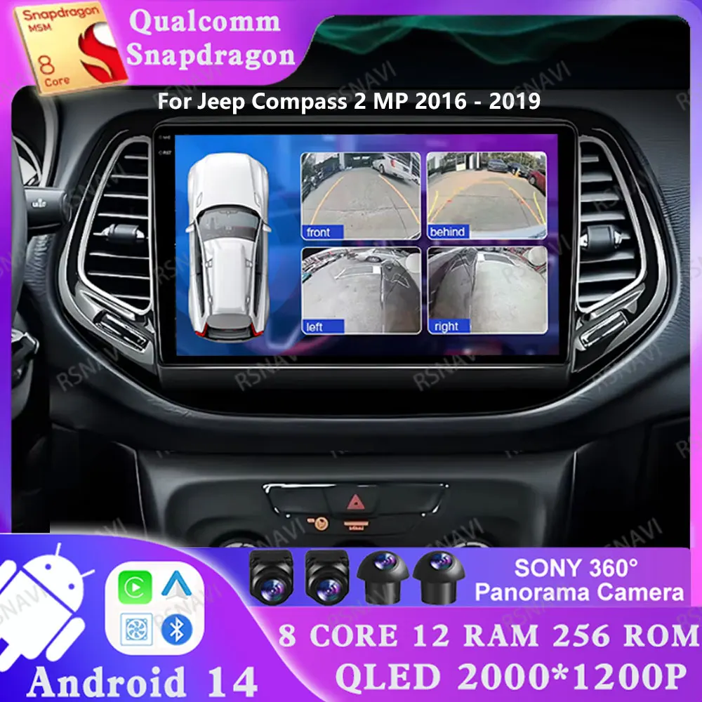 Android 14 For Jeep Compass 2 MP 2016 - 2019 Multimedia Viedo Player DSP 4G LTE 5G WIFI Navigation Qualcomm Stereo AUTO DVD GPS
Android 14 For Jeep Compass 2 MP 2016 - 2019 Multimedia Viedo Player DSP 4G LTE 5G WIFI Navigation Qualcomm Stereo AUTO DVD GPS