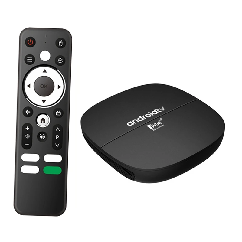 TV98 Android TV Box 1G+8G Allwinner H313 2.4G 5G Wi-Fi BT4.0 TV BOX 4K Android 13 Set Top Box EU Plug Легкая установка Простая в использовании
TV98 Android TV Box 1G+8G Allwinner H313 2.4G 5G Wi-Fi BT4.0 TV BOX 4K Android 13 Set Top Box EU Plug Легкая установка Простая в использовании