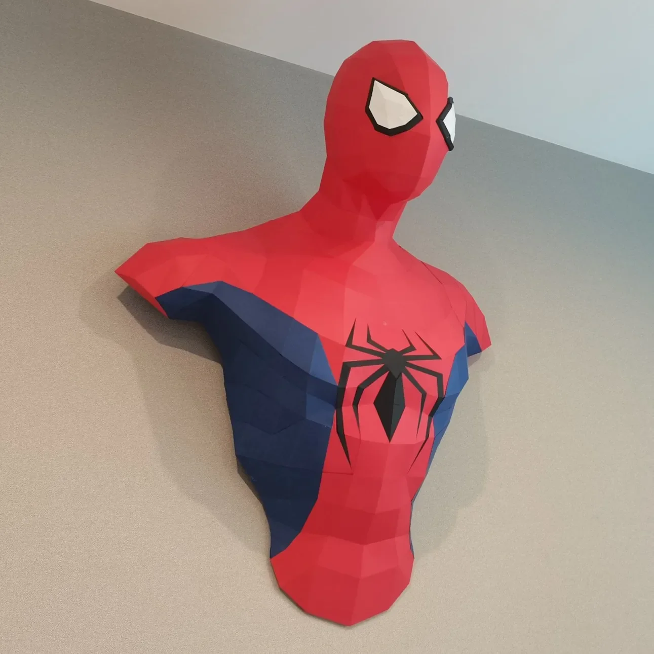 DIY Captain America Spider hero 3D puzzle Paper model statue hanging wall decoration home handmade Geometric origami model
DIY Captain America Spider hero 3D puzzle Paper model statue hanging wall decoration home handmade Geometric origami model