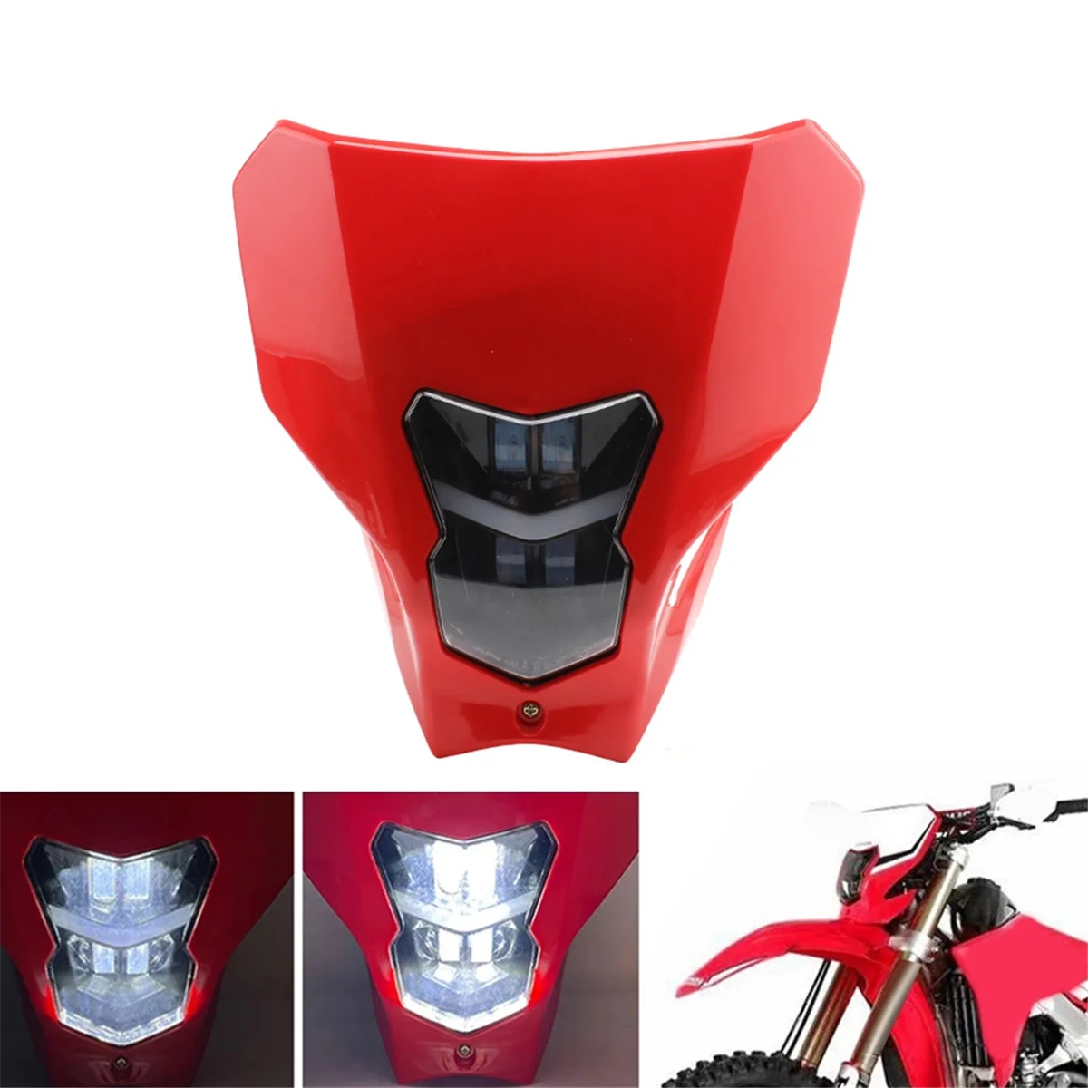 A02Q-Motorcycle LED Headlight Front Light Daytime Running Light for Honda CRF 450L CRF450XR CRF 450 450XR 450 L XR
A02Q-Motorcycle LED Headlight Front Light Daytime Running Light for Honda CRF 450L CRF450XR CRF 450 450XR 450 L XR