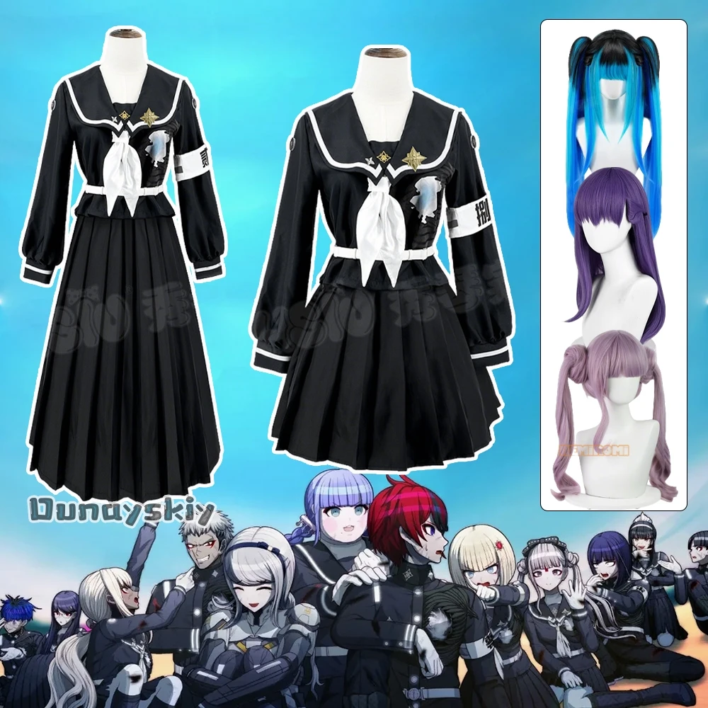 The Hundred Line -Amemiya Darumi Cosplay Costume jiakei Dresses High School Uniforms Anime Carnival Party Role-play Suits じらいけい
The Hundred Line -Amemiya Darumi Cosplay Costume jiakei Dresses High School Uniforms Anime Carnival Party Role-play Suits じらいけい