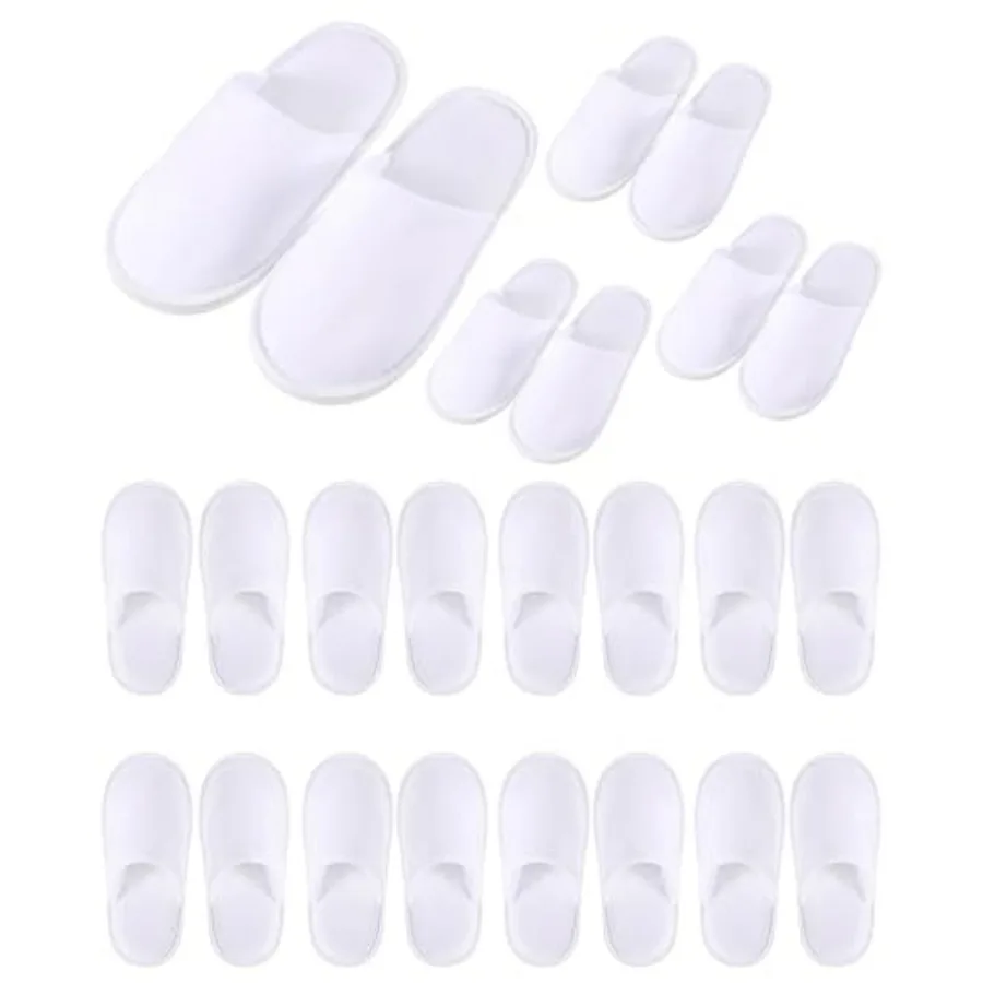 Twistover 12 Pairs Disposable Slippers for Guests Closed Toe Non Slip Spa Slippers Bulk Soft House Slippers Winter Warm Flip Fl
Twistover 12 Pairs Disposable Slippers for Guests Closed Toe Non Slip Spa Slippers Bulk Soft House Slippers Winter Warm Flip Fl