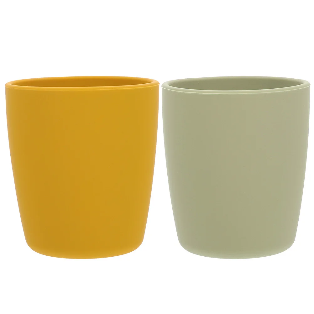 2pcs Silicone Baby Premium Infant Training Cups High Temperature Resistant Waterproof Non-Deforming Baby Drinking Cups
2pcs Silicone Baby Premium Infant Training Cups High Temperature Resistant Waterproof Non-Deforming Baby Drinking Cups