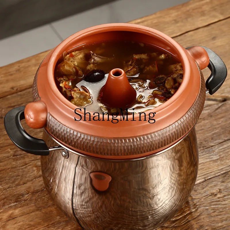 PYH Ceramic Household Purple Pottery Steam Pot Steam Night Sweat Restaurant Special Steam Pot
PYH Ceramic Household Purple Pottery Steam Pot Steam Night Sweat Restaurant Special Steam Pot