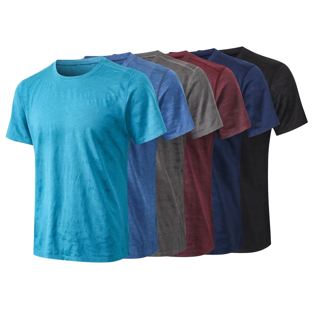 Quick Drying T-shirts Running Short Shirts Male Gym Sport Tops High Elastic Tee Camping Clothing Muscle Jackets Men's Base Layer
Quick Drying T-shirts Running Short Shirts Male Gym Sport Tops High Elastic Tee Camping Clothing Muscle Jackets Men's Base Layer