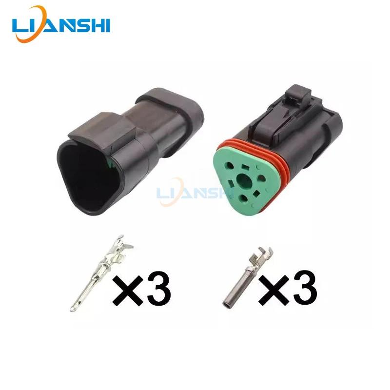 DT04-3P-E005/DT06-3S-E005 is suitable for the wiring harness connector of the oil pressure sensor in excavator parts
DT04-3P-E005/DT06-3S-E005 is suitable for the wiring harness connector of the oil pressure sensor in excavator parts