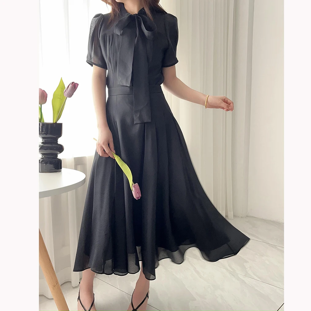 Ele Gentle High-End Summer irt with Sa A-Line Skirt Set Women's Faion Ensemble Knot Long Pants ort Sve
Ele Gentle High-End Summer irt with Sa A-Line Skirt Set Women's Faion Ensemble Knot Long Pants ort Sve