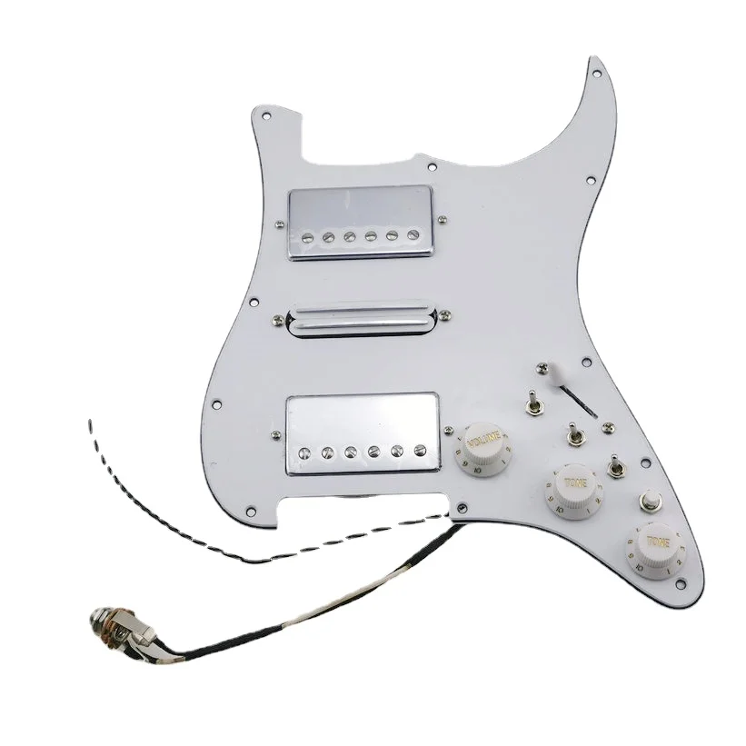 Guitar Humbucker Pickup St 7-Way type fully loaded pickguard Multifunctional push-pull switch
Guitar Humbucker Pickup St 7-Way type fully loaded pickguard Multifunctional push-pull switch