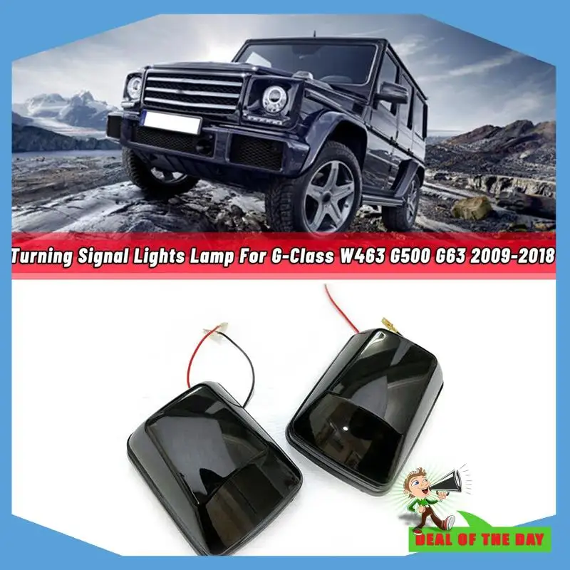Car Dynamic LED Turn Signal Lights Parts For Mercedes Benz G Class G500 G550 G55 G63 AMG 2009-2018
Car Dynamic LED Turn Signal Lights Parts For Mercedes Benz G Class G500 G550 G55 G63 AMG 2009-2018