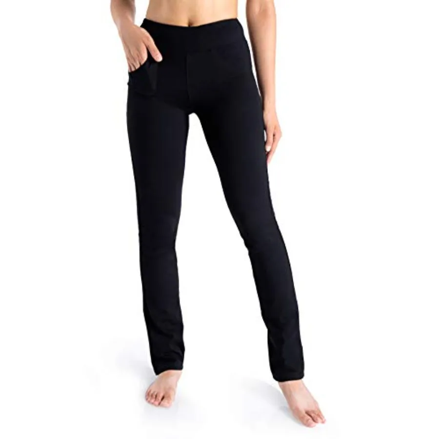 Women's Petite/Regular/Tall 5 Pockets Straight Leg Yoga Dress Pants, Slim Fit Stretch Pants for Everyday and Casual
Women's Petite/Regular/Tall 5 Pockets Straight Leg Yoga Dress Pants, Slim Fit Stretch Pants for Everyday and Casual