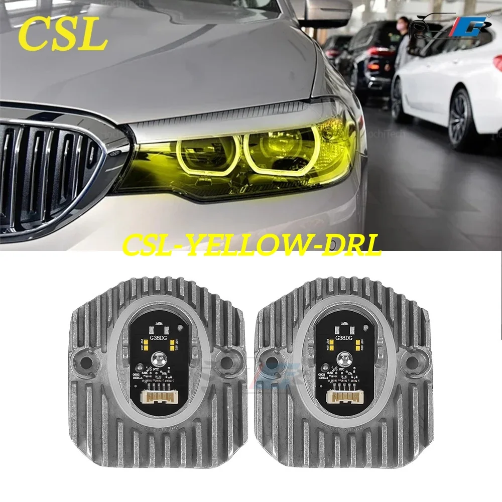 FULOWAY For BMW 5 Series G30 G31 M5 F90 Pre-LCI 2017 2018 2019 2020 Angel Eyes DRL LED Module Daytime Running Lights LemonYellow
FULOWAY For BMW 5 Series G30 G31 M5 F90 Pre-LCI 2017 2018 2019 2020 Angel Eyes DRL LED Module Daytime Running Lights LemonYellow