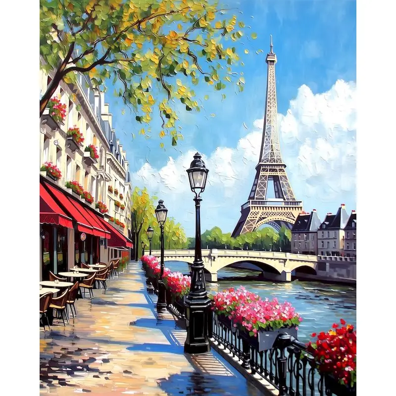 GATYZTORY City Paint By Numbers Home Decor Picture Drawing Landscape Classic Gift Crafts DIY Kits for Beginners
GATYZTORY City Paint By Numbers Home Decor Picture Drawing Landscape Classic Gift Crafts DIY Kits for Beginners
