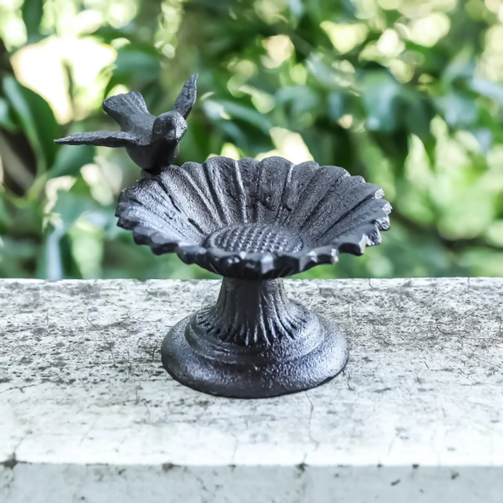 Bird Bath Decorative Metal Feeder Garden Decor Bird Water Bowl for Hummingbird Yard Backyard Lawn Garden Patio Deck Ground Table
Bird Bath Decorative Metal Feeder Garden Decor Bird Water Bowl for Hummingbird Yard Backyard Lawn Garden Patio Deck Ground Table
