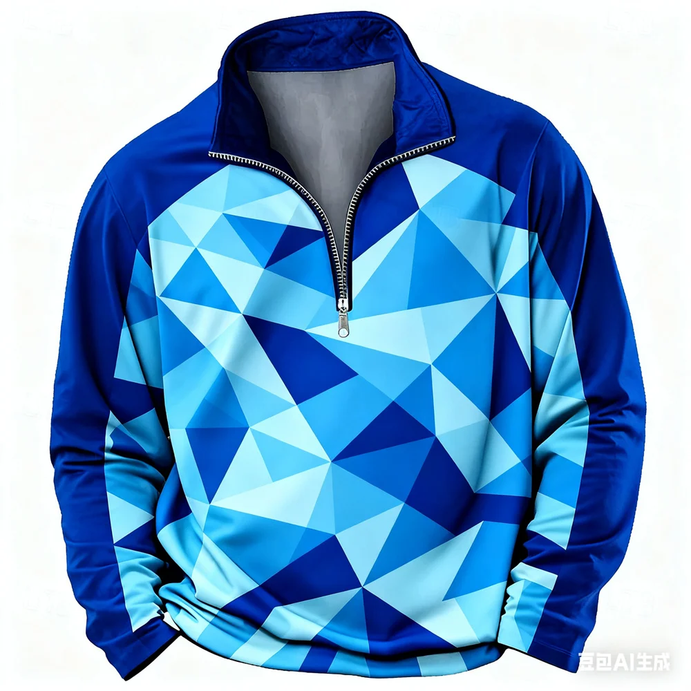 3D Vintage Style Men's Zipper Sweatshirt Outdoor Street Casual Comfortable Half Zip Clothes Autumn Winter Loose Long Sleeve Tops
3D Vintage Style Men's Zipper Sweatshirt Outdoor Street Casual Comfortable Half Zip Clothes Autumn Winter Loose Long Sleeve Tops