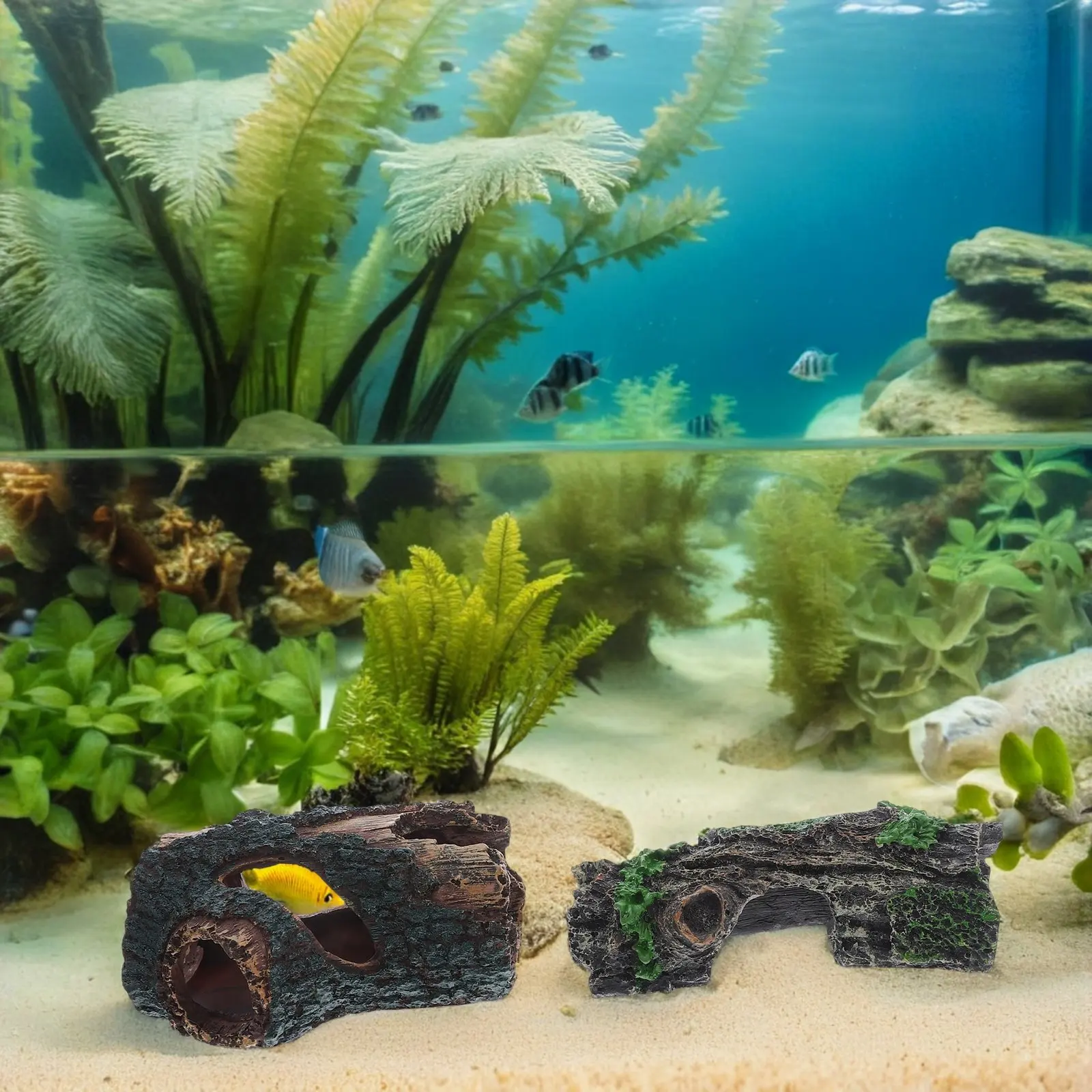 4Pcs Resin Aquarium Driftwood Decoration for Fish Tank Landscaping Extra Large Hideout Sturdy Decay-Resistant Freshwater Decor
4Pcs Resin Aquarium Driftwood Decoration for Fish Tank Landscaping Extra Large Hideout Sturdy Decay-Resistant Freshwater Decor