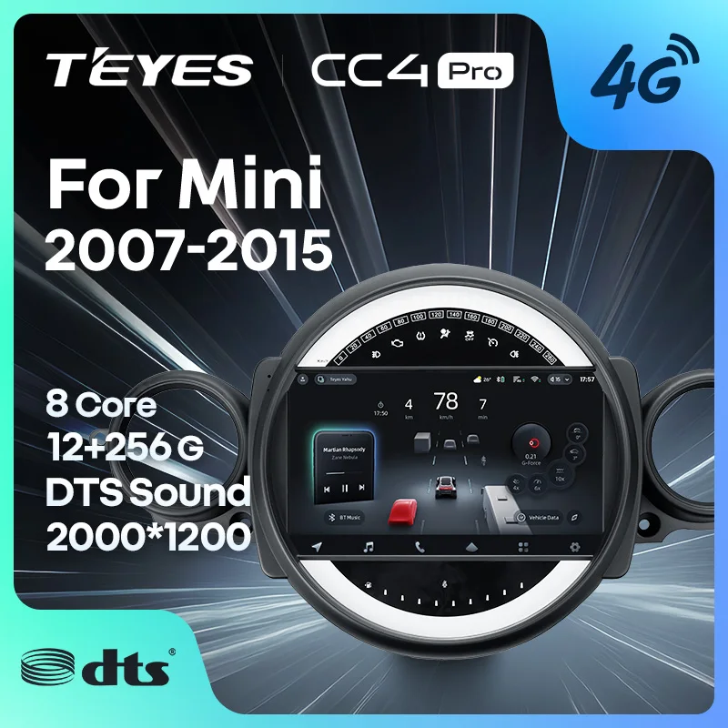 TEYES CC4 PRO For BMW Mini 2007 - 2015 CarPlay Radio Multimedia Stereo Car play Android Auto 2DIN Autoradio
TEYES CC4 PRO For BMW Mini 2007 - 2015 CarPlay Radio Multimedia Stereo Car play Android Auto 2DIN Autoradio