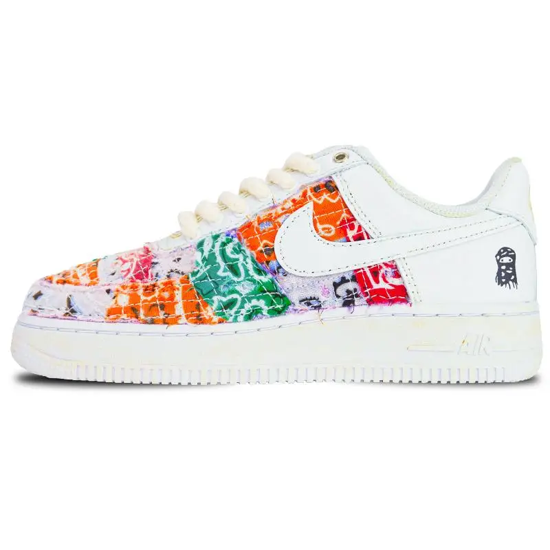 [На заказ Мужские кроссовки для скейтборда Nike Air Force 1, мужские низкие кроссовки белого/зеленого/оранжевого цвета
[На заказ Мужские кроссовки для скейтборда Nike Air Force 1, мужские низкие кроссовки белого/зеленого/оранжевого цвета