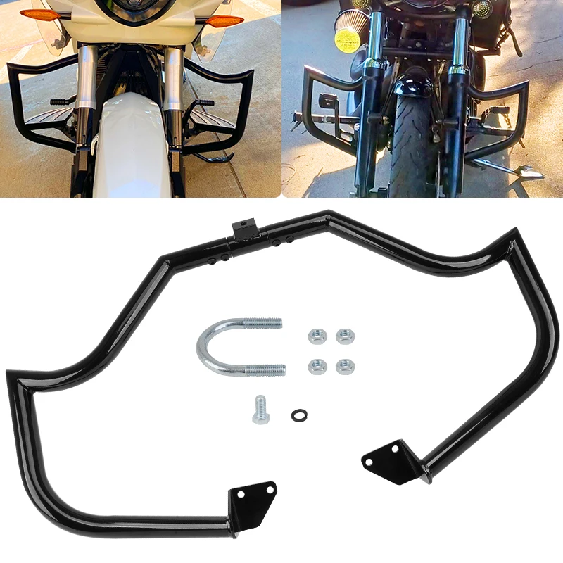 Motorcycle 1 1/4" 1.25" Engine Guard Highway Crash Bar For Harley Dyna Fat Street Bob Wide Super Glide Low Rider FXDB FXDF 06-17
Motorcycle 1 1/4" 1.25" Engine Guard Highway Crash Bar For Harley Dyna Fat Street Bob Wide Super Glide Low Rider FXDB FXDF 06-17