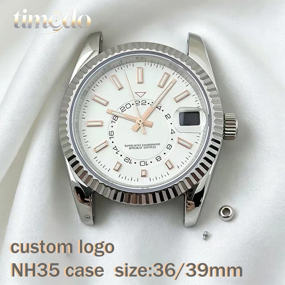 Customized LOGO Case NH35 Case 36/39mm Men's Watch Automatic Watch Mechanical Watch Suitable for NH35 Movement
Customized LOGO Case NH35 Case 36/39mm Men's Watch Automatic Watch Mechanical Watch Suitable for NH35 Movement