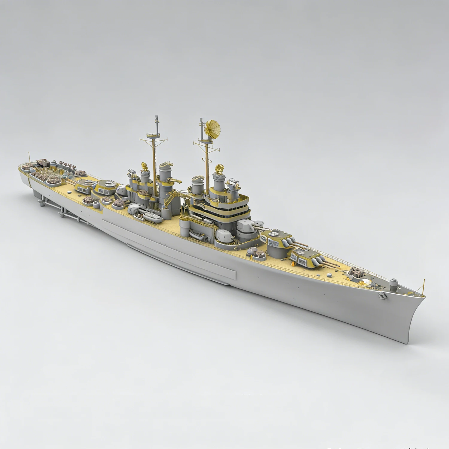 65 см Buffalo CA-B Project Cruiser Сборная модель Тщательно изготовленный корабль Статическая модель корабля Игрушечный орнамент Модель военного корабля
65 см Buffalo CA-B Project Cruiser Сборная модель Тщательно изготовленный корабль Статическая модель корабля Игрушечный орнамент Модель военного корабля