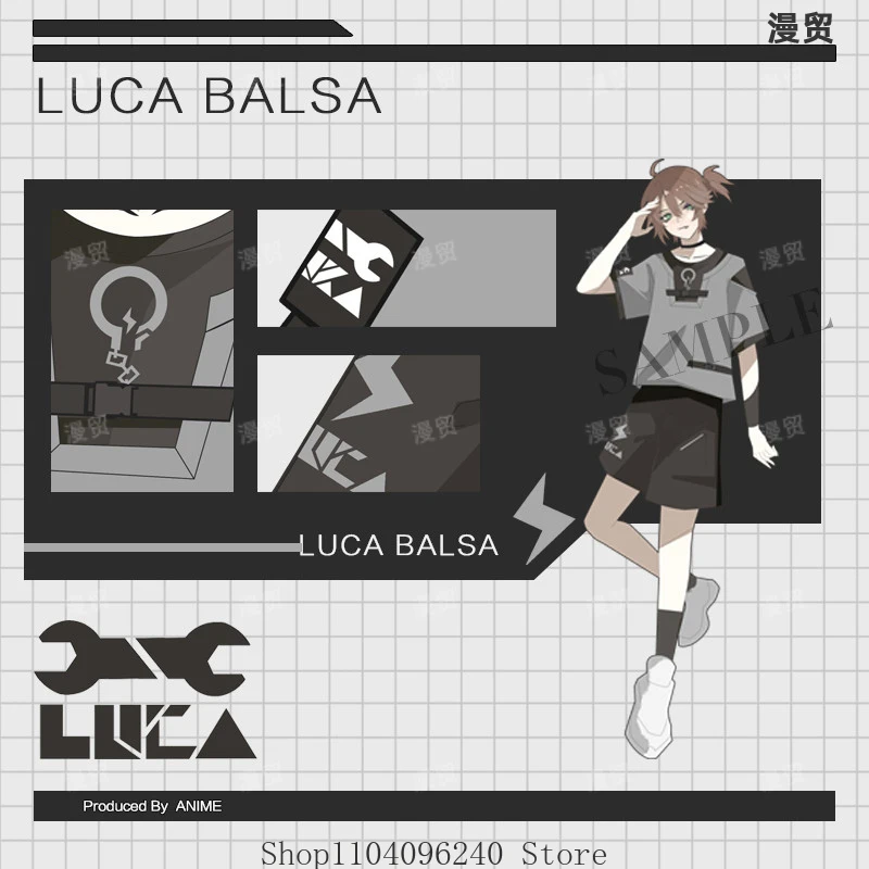 Game Identity Ⅴ Luca Balsa Student Anime Cosplay Summer Short Sleeved Pajamas Shorts Home Suit Set Household Clothes
Game Identity Ⅴ Luca Balsa Student Anime Cosplay Summer Short Sleeved Pajamas Shorts Home Suit Set Household Clothes